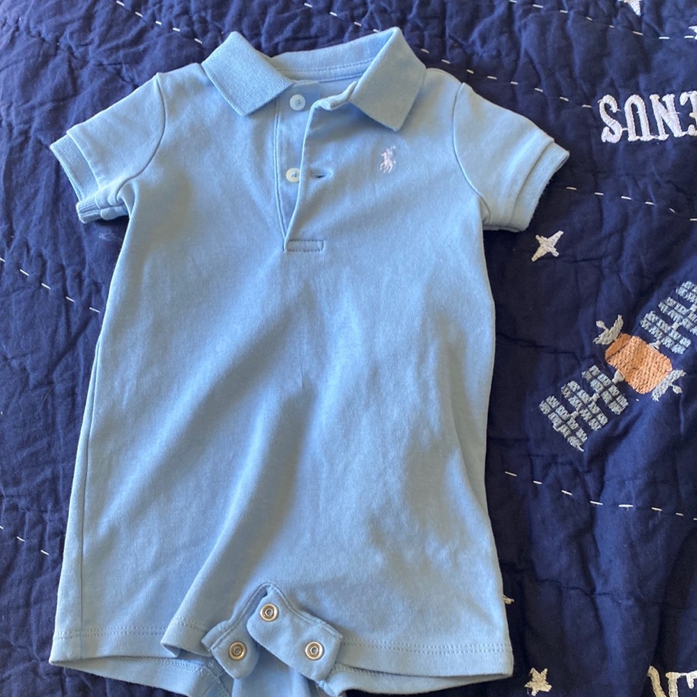 Ralph Lauren Blue Bodysuit